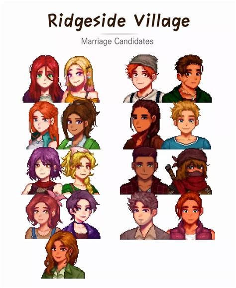 Ridgeside Village / Characters .